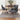 Grey Velvet Tufted Dining Chair with Cushion