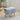 Linen Upholstered Ottoman Footstool with Pocket
