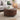 Round PU Leather Upholstered Storage Ottoman with Lift-Top & Flip Design