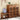 Bamboo Entryway Storage Shoe Cabinet with Bench