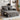 Grey Convertible Sofa Bed with 2 Pillows