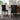 Set of 2 Leather High Backrest Dining Chairs