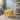 Linen Fabric Padded Wooden Leg Footstool