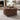 Round PU Leather Upholstered Storage Ottoman with Lift-Top & Flip Design