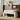 110x50x84cm White Upholstered Storage Bench Foot Rest