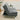 3-in-1 Convertible Sofa Bed with Linen Upholstery & Chrome Legs - Grey