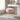 Round Fuzzy Ottoman Vanity Stool