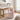 Swivel Upholstered Dressing Table Vanity Chair with Storage Space