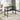 Black Marble Effect Folding Dining Table, Compact Rectangular Kitchen Table