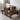 Retro Dining Table Set with 2 Stools, Compact Breakfast Bar Table Set with Wood Effect Finish