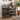 Vintage Wine Bar Cabinet with Wine Rack, Rustic Storage Cabinet with Glass Holder
