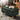 Chenille Upholstered Storage Ottoman