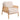 N Egg-Shaped Rattan Rocking Chair with Cushion, Oversized Indoor Outdoor Lounge Chair