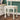 Retro Upholstered Vanity Stool with Resin Legs
