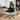 Swivel Office Chair with Headrest-Black