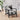 Velvet Upholstered Armchair with High Backrest & Padded Seat, Black White