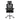 Swivel Office Chair with Headrest-Black